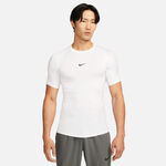 V&ecirc;tements Nike Nike Dri-Fit Pro Tight Fitness T-shirt Hommes-Blanc,Noir