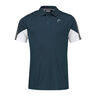 Club Tech 22 Polo Hommes - bleu petrol, blanc
