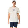 Court Core Graphic T-shirt Hommes-Crème