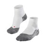 RU4 Endurance Short Chaussettes De Running Femmes-Blanc,Gris