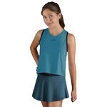 V&ecirc;tements Endless Endless Court D&eacute;bardeur tank top Filles - bleu petrol, 