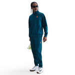 V&ecirc;tements de tennis Nike Nike Court Heritage Pantalon Surv&ecirc;tement Hommes-Bleu Gris
