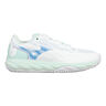 Wave Enforce Court Chaussure Terre Battue Femmes-Blanc,Mint