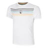 Endlessly Trainings Stripe T-shirt Hommes-Blanc,Multicouleur