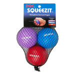 Accessoires pour entraîneurs Tourna Tourna Squeez It Balle Pack De 3-Bleu,Violet