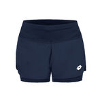 V&ecirc;tements Lotto Lotto Tech II Shorts Femmes-Bleu Fonc&eacute;