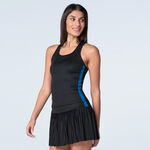 Vêtements Lucky in Love Lucky in Love Racer Rib Débardeur Tank Top Femmes-Noir