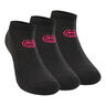 Leana No Show Tech Chaussettes De Sport Pack De 3 Femmes-Noir,Pink