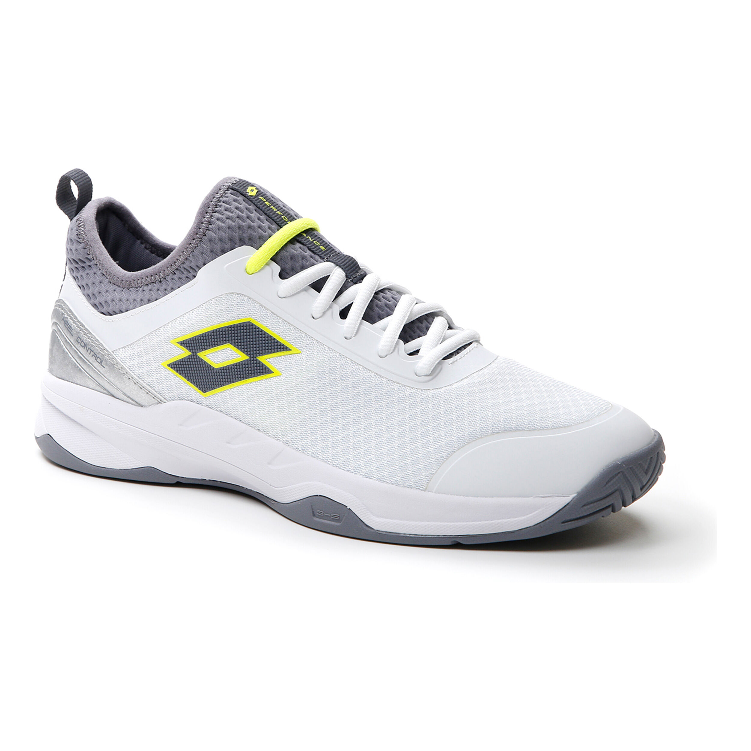 Buy Lotto MIRAGE 500 II ALR Chaussure Tout Terrain Hommes Blanc Argent online Tennis Point BE