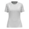 Essential Print Crew Neck Maillot De Course Femmes-Blanc