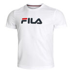 Vêtements Fila Fila Logo T-shirt Hommes-Blanc,Bleu Foncé
