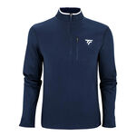 V&ecirc;tements Tecnifibre Tecnifibre Polar Quarter Zip Haut Manches Longues Hommes-Bleu Fonc&eacute;