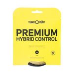 Tennis-Point Tennis-Point Premium Hybrid Control Cordage En Garniture-Écru, Noir
