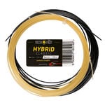 Cordages De Tennis Tennis-Point Hybrid Classic 2x6,5m natur, schwarz