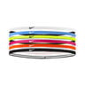 Nike Flex Classic Slim Bandeau Pack De 6-Jaunes Fluo,Pink
