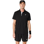 Vêtements ASICS ASICS Court Polo Hommes-Noir
