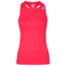 Club Débardeur Tank Top Femmes-Corail,Blanc