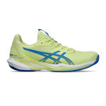 Chaussures de tennis ASICS ASICS Solution Speed FF 3 Clay Chaussure Terre Battue Femmes-Jaune Lemon, Bleu