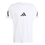 Vêtements adidas adidas Z.N.E. T-shirt Hommes-Blanc
