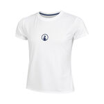 V&ecirc;tements de tennis Quiet Please Quiet Please Retriever T-shirt Filles-Blanc