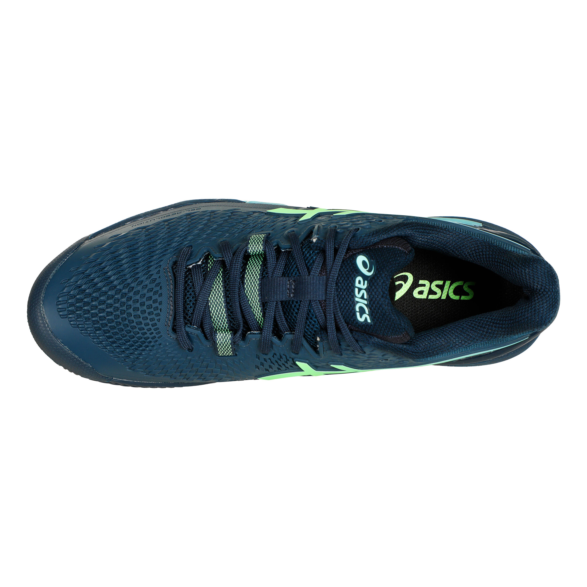 Buy ASICS Gel Resolution 9 Chaussure Terre Battue Hommes Bleu Fonce online Tennis Point BE