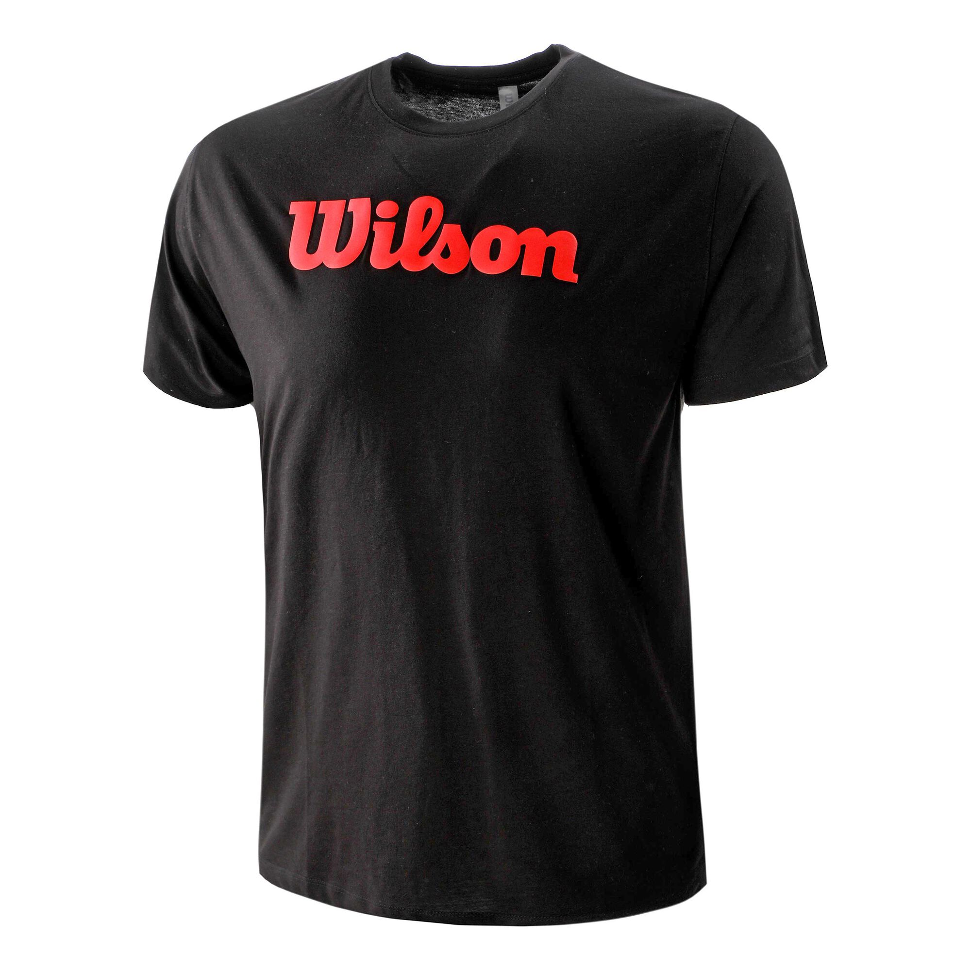 Wilson Tech Script Tshirt Special Edition Hommes Noir , Rouge