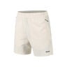 Borg Zip 7 Inch Shorts Hommes - cr&egrave;me