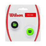 Accessoires raquettes Wilson Wilson Blade Pro Feel Blade Antivibrateur Pack De 2 Unités-Noir,Vert