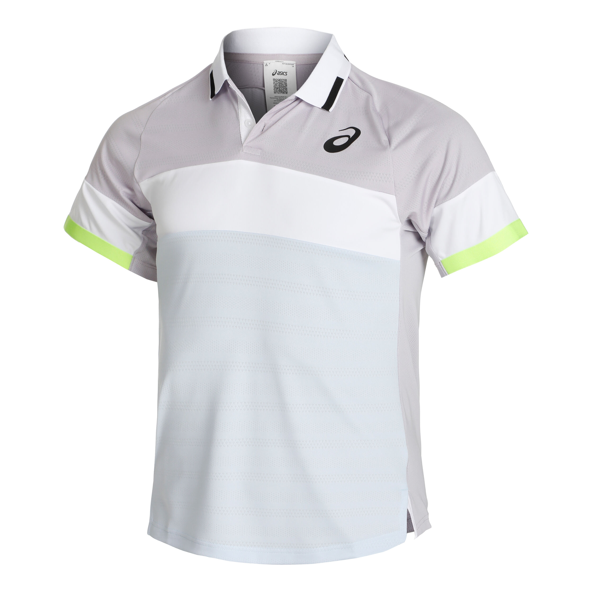 Polo asics blanche clearance