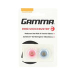 Accessoires raquettes Gamma Gamma Ring Shockbuster Antivibrateur-Rouge,Noir