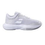 Chaussures de tennis Babolat Babolat SFX 4 Chaussure Terre Battue Femmes-Gris Clair,Blanc