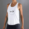 Cercle D&eacute;bardeur Tank Top Femmes-Blanc