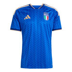 V&ecirc;tements adidas adidas Maillot Domicile Italie 26 Homme &ndash; Bleu