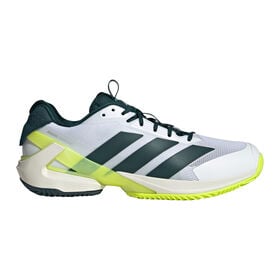 Image de Adizero Ubersonic 5 Chaussure Terre Battue Hommes-Blanc,Vert Fonc&eacute;