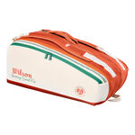 Wilson Wilson Tour Team Roland Garros Housse de raquette Lot de 9 - cr&egrave;me