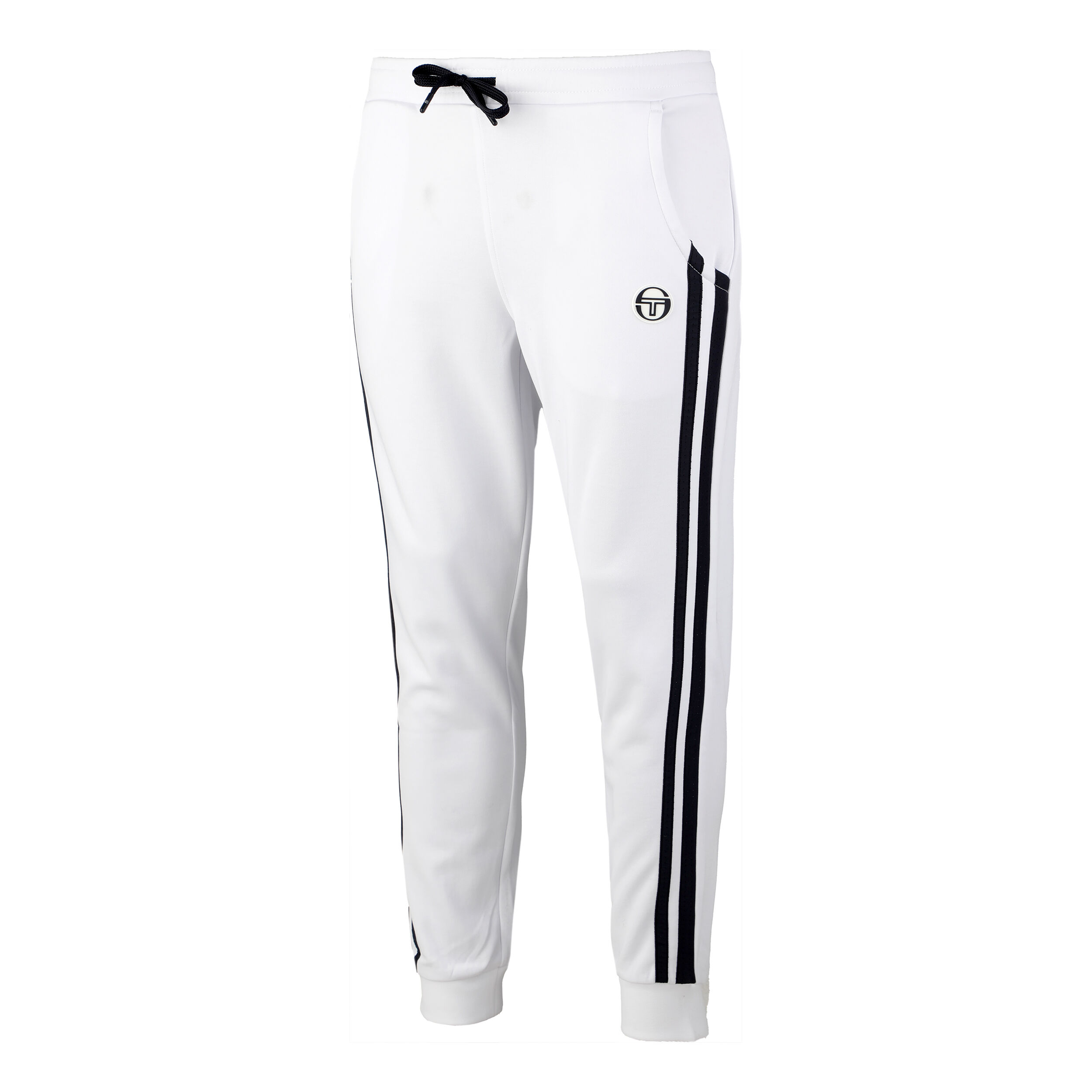 Buy Sergio Tacchini Young Line 1 Pantalon Survetement Hommes Blanc Bleu online Tennis Point BE