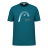 Carl T-shirt Hommes-Bleu Petrol