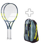 Lot de raquettes Babolat Babolat Pure Aero Team Raquette de comp&eacute;tition non cord&eacute;e
