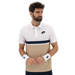 V&ecirc;tements Lotto Lotto Tech V Polo Hommes-Beige