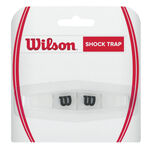 Accessoires raquettes Wilson Wilson Shock Trap Antivibrateur Pack 1 Unit&eacute;-Multicouleur,Noir