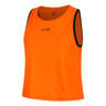 Court D&eacute;bardeur Tank Top Femmes-Orange