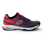 Chaussures de tennis Lotto Lotto Mirage 300 CLY Chaussure terre battue Hommes-bleu fonc&eacute;, rouge