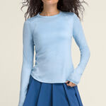 Wilson Wilson W All Day Long Sleeve Haut manches longues -bleu