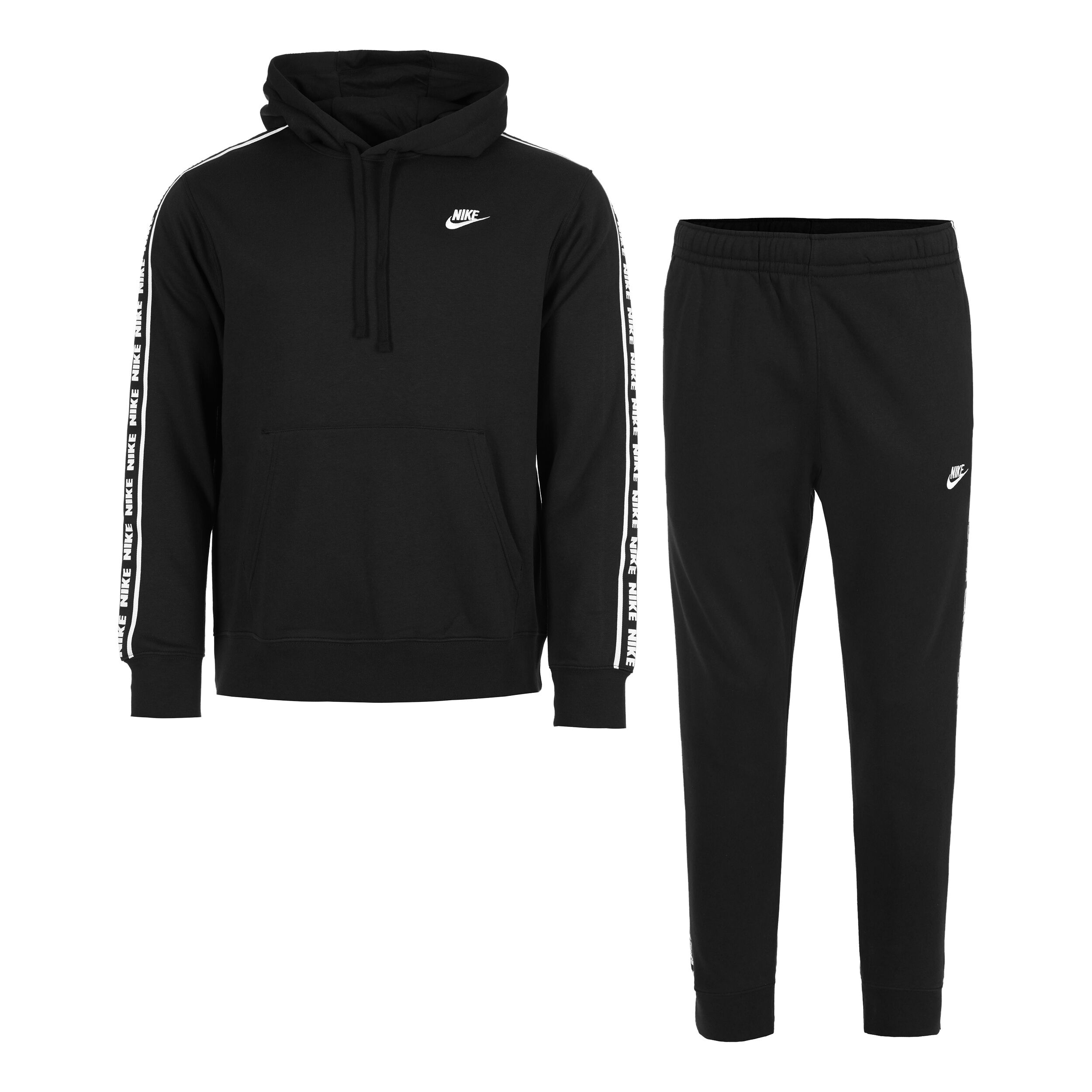 Survetement nike noir et blanc online