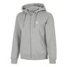 Essential Zip Gilet en coton Femmes-gris