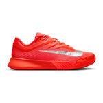 Chaussures de tennis Nike Nike Vapor Pro 3 Chaussure Terre Battue Femmes-Rouge Fluo,Argent