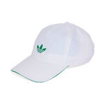 Vêtements de tennis adidas adidas Clima Casquette Hommes-Blanc,Vert