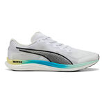 Chaussures de running Puma Puma Propio Nitro Chaussure De Comp&eacute;tition Hommes-Blanc,Mint