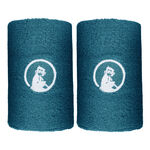 Vêtements de tennis Quiet Please Quiet Please Long Poignet Pack De 2 Unités-Bleu Petrol