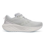 Chaussures de running Saucony Saucony Triumph 22 Chaussure De Running Sans Stabilisateurs Femmes-Gris Clair